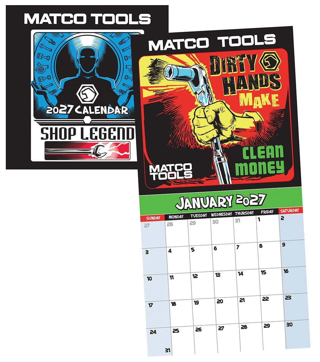 MAS104 - LARGE SHOP CALENDAR