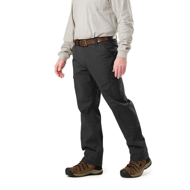 MUP260BK - Ripstop Cargo Work Pant - Black