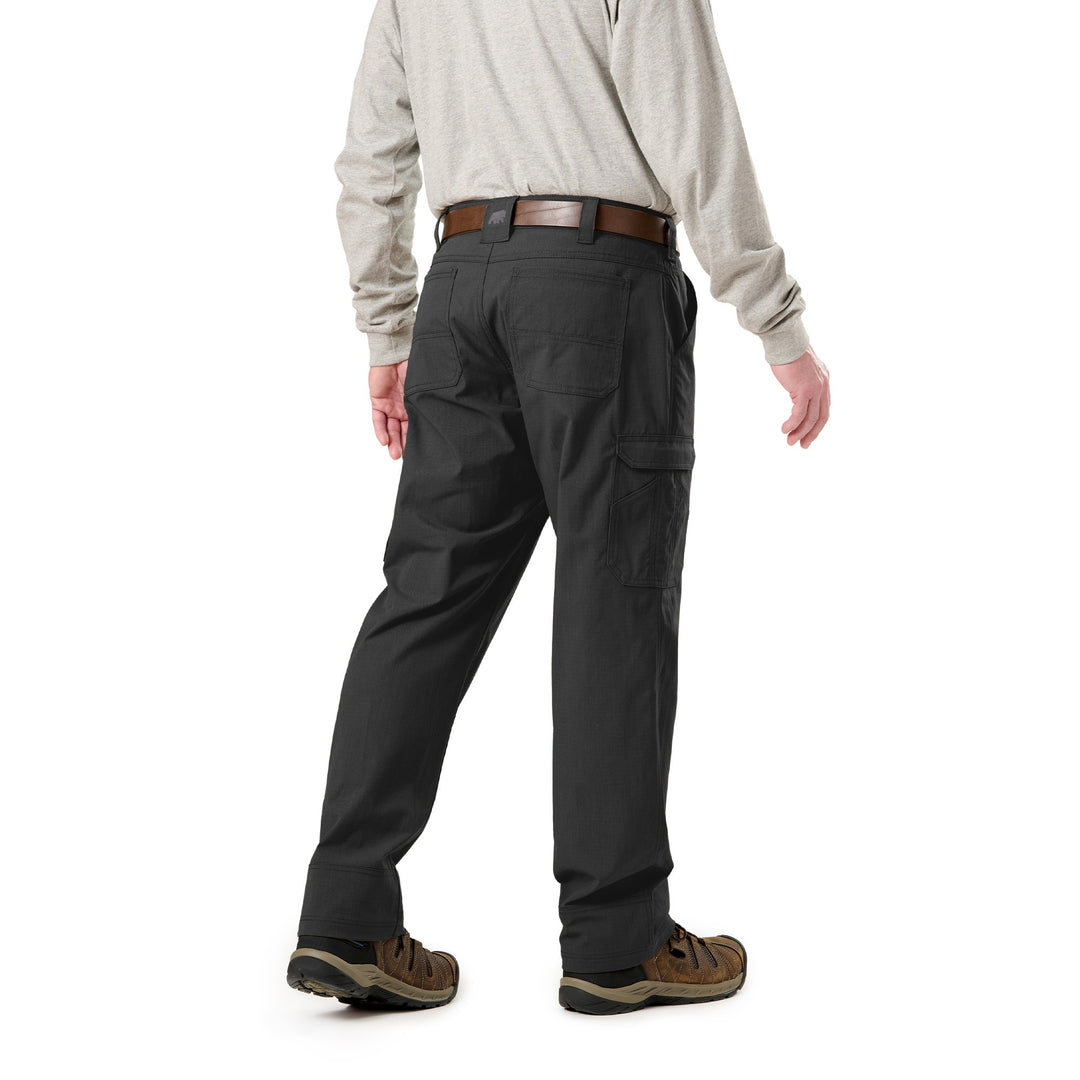 MUP260BK - Ripstop Cargo Work Pant - Black